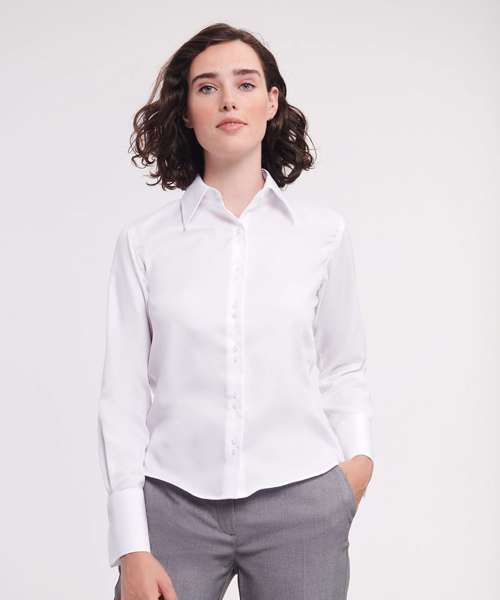 Women's long sleeve ultimate non-iron shirt