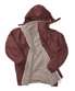 Burgundy/Camel